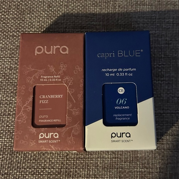 Pura Smart Fragrance Diffuser with Cranberry Fizz and Volcano Refills - Picture 3 of 3